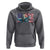 Funny Jesus Shark Hoodie Christian Patriotic American Flag Meme - Wonder Print Shop