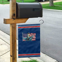 Funny Jesus Shark Garden Flag Christian Patriotic American Flag Meme