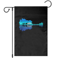 Guitar Lake Shadow Garden Flag Acoustic Guitarist Musician Nature Lover - Wonder Print Shop
