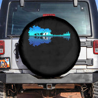 Guitar Lake Shadow Spare Tire Cover Acoustic Guitarist Musician Nature Lover - Wonder Print Shop