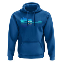 Guitar Lake Shadow Hoodie Acoustic Guitarist Musician Nature Lover - Wonder Print Shop
