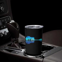 Guitar Lake Shadow Tumbler Cup Acoustic Guitarist Musician Nature Lover