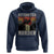 Funny Literary Hoodie Attempted Murder Two Crows Bird on Branch - Wonder Print Shop
