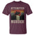 Funny Literary T Shirt Attempted Murder Two Crows Bird on Branch - Wonder Print Shop