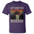 Funny Literary T Shirt Attempted Murder Two Crows Bird on Branch - Wonder Print Shop