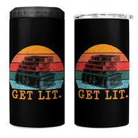 Book Lover 4 in 1 Can Cooler Tumbler Get Lit Literature Reading