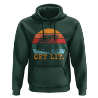 Book Lover Hoodie Get Lit Literature Reading - Wonder Print Shop