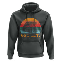 Book Lover Hoodie Get Lit Literature Reading - Wonder Print Shop