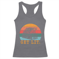 Book Lover Racerback Tank Top Get Lit Literature Reading - Wonder Print Shop
