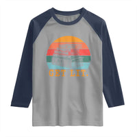 Book Lover Raglan Shirt Get Lit Literature Reading - Wonder Print Shop
