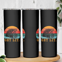 Book Lover Skinny Tumbler Get Lit Literature Reading
