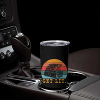 Book Lover Tumbler Cup Get Lit Literature Reading