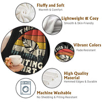 Funny Writer Throw Blanket This is My Writing Shirt Authors Poets Literature - Wonder Print Shop