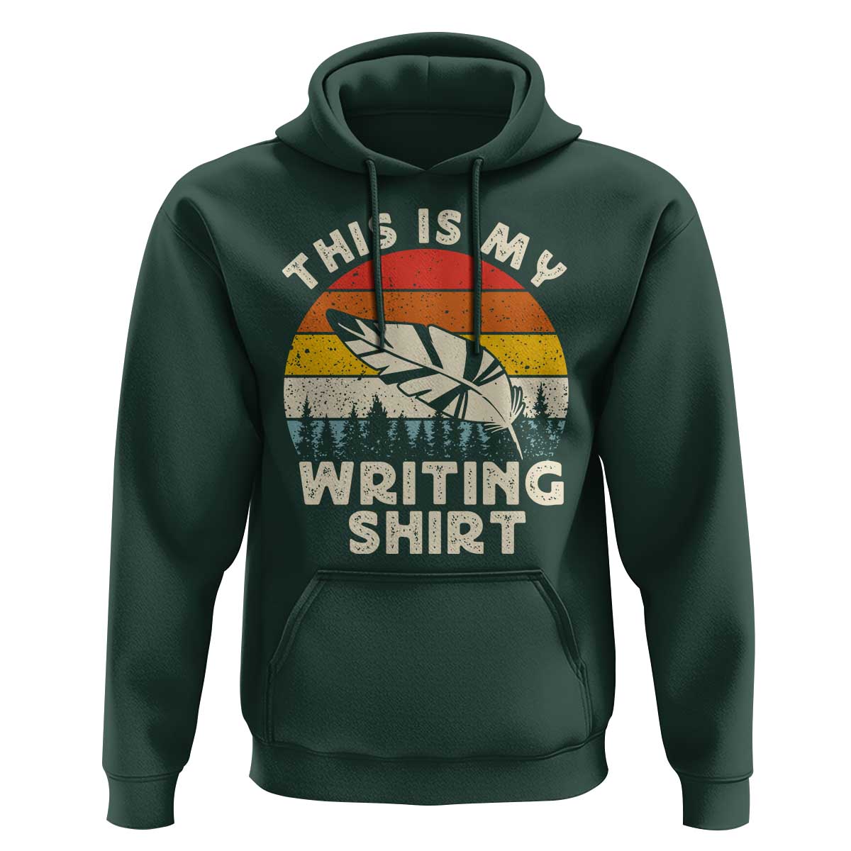 Funny Writer Hoodie This is My Writing Shirt Authors Poets Literature - Wonder Print Shop