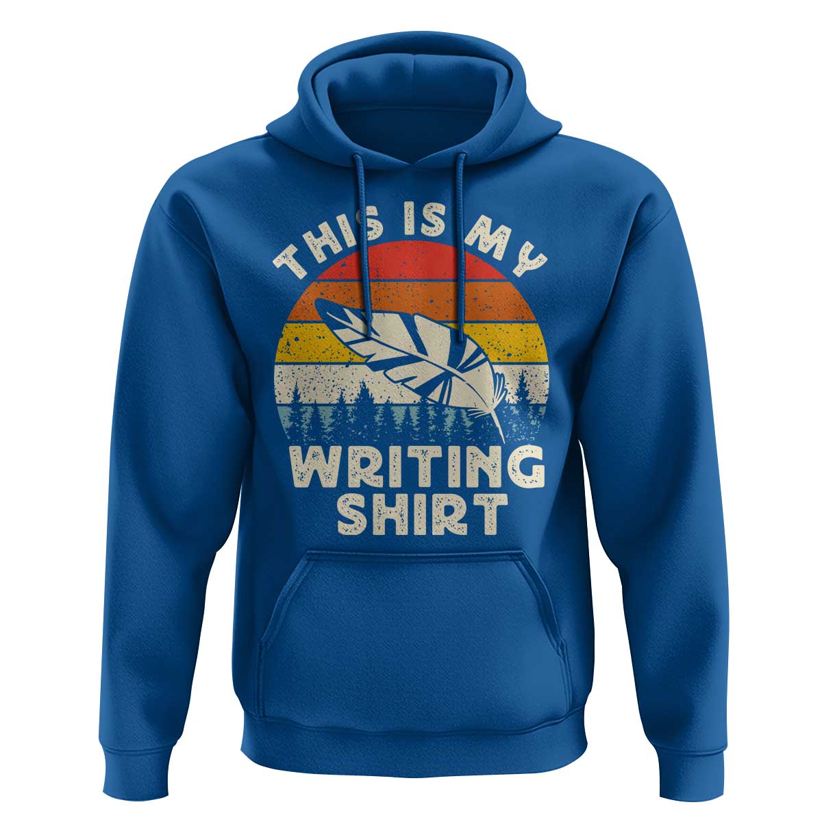 Funny Writer Hoodie This is My Writing Shirt Authors Poets Literature - Wonder Print Shop