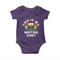 Funny Typewriter Baby Onesie This is My Writing Shirt - Wonder Print Shop