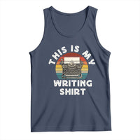 Funny Typewriter Tank Top This is My Writing Shirt - Wonder Print Shop