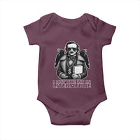 Funny Edgar Allan Poe Baby Onesie I Put The Lit In Literature - Wonder Print Shop