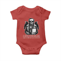 Funny Edgar Allan Poe Baby Onesie I Put The Lit In Literature - Wonder Print Shop