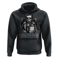Funny Edgar Allan Poe Hoodie I Put The Lit In Literature - Wonder Print Shop