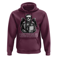 Funny Edgar Allan Poe Hoodie I Put The Lit In Literature - Wonder Print Shop