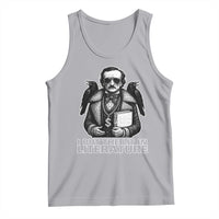 Funny Edgar Allan Poe Tank Top I Put The Lit In Literature - Wonder Print Shop