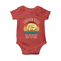 Funny English Grammar Baby Onesie Synonym Rolls Just Like Grammar Used To Make - Wonder Print Shop