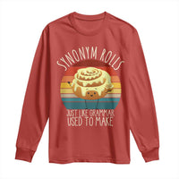Funny English Grammar Long Sleeve Shirt Synonym Rolls Just Like Grammar Used To Make - Wonder Print Shop