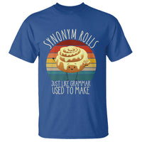 Funny English Grammar T Shirt Synonym Rolls Just Like Grammar Used To Make - Wonder Print Shop