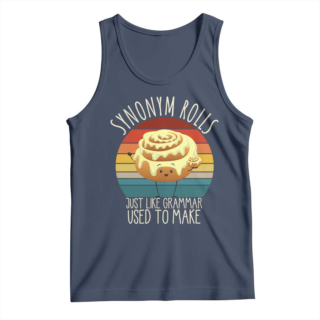 Funny English Grammar Tank Top Synonym Rolls Just Like Grammar Used To Make - Wonder Print Shop