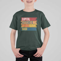 Funny English ELA Teacher T Shirt For Kid Capital Letters And Periods Bruh - Wonder Print Shop