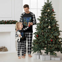 Desert Night Cactus Starry Night Arizona Stars Sky Nature Lover Gift Plaid Pajama Set