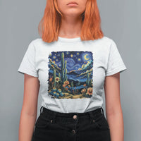 Desert Night Cactus Starry Night Arizona Stars Sky Nature Lover Gift T Shirt For Women