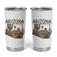 Arizona State Map Desert Landscape Cactus Southwest Tumbler Cup