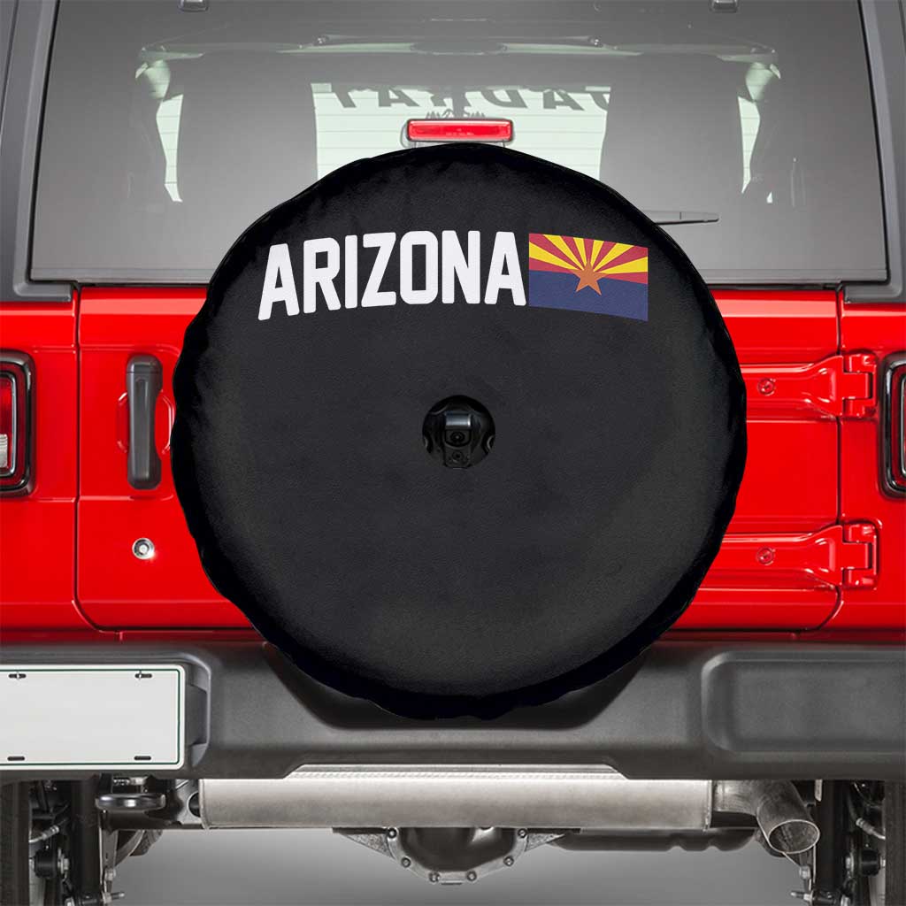 Vintage Arizona AZ State Flag Spare Tire Cover