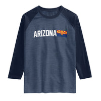 Vintage Arizona AZ State Flag Raglan Shirt