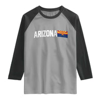 Vintage Arizona AZ State Flag Raglan Shirt