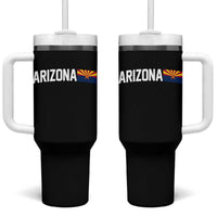 Vintage Arizona AZ State Flag Tumbler With Handle