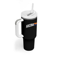 Vintage Arizona AZ State Flag Tumbler With Handle