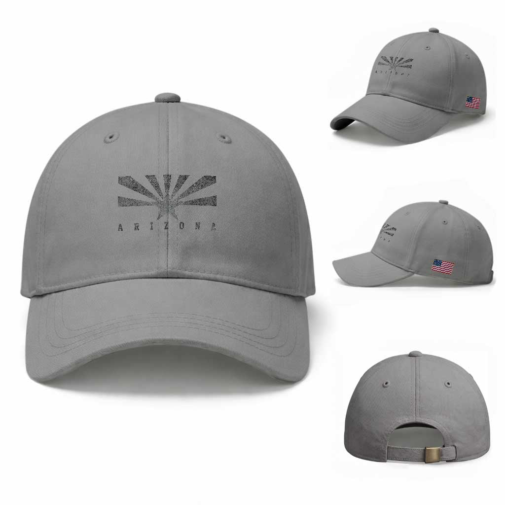 Arizona State Flag Pride Southwest Heritage Americana Baseball Cap