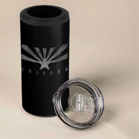Arizona State Flag Pride Southwest Heritage Americana 4 in 1 Can Cooler Tumbler