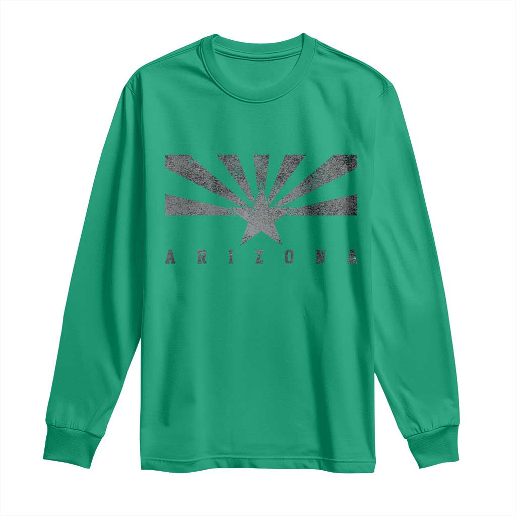 Arizona State Flag Pride Southwest Heritage Americana Long Sleeve Shirt