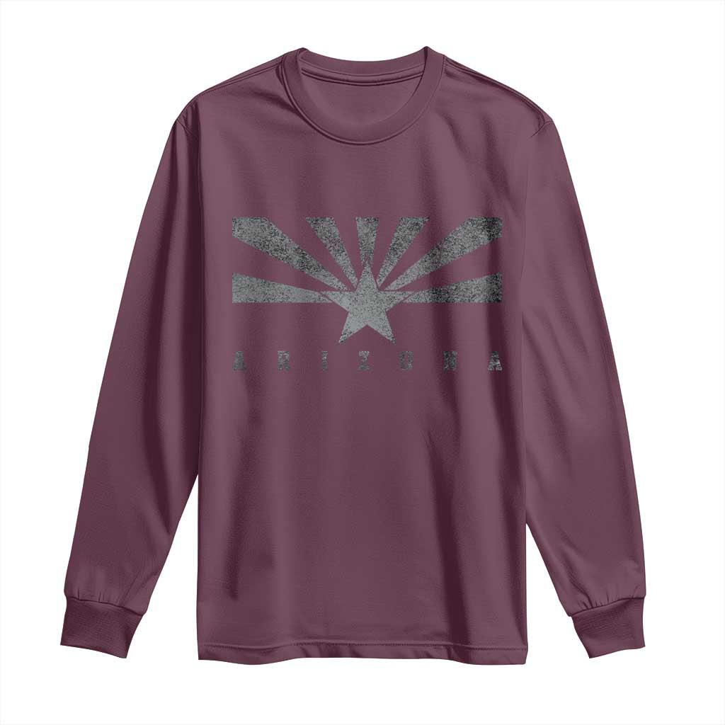 Arizona State Flag Pride Southwest Heritage Americana Long Sleeve Shirt