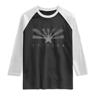 Arizona State Flag Pride Southwest Heritage Americana Raglan Shirt