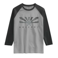 Arizona State Flag Pride Southwest Heritage Americana Raglan Shirt