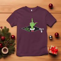 Funny Elf Hand Christmas T Shirt Ew People Anti Socaial Xmas - Wonder Print Shop