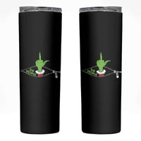 Funny Elf Hand Christmas Skinny Tumbler Ew People Anti Socaial Xmas - Wonder Print Shop