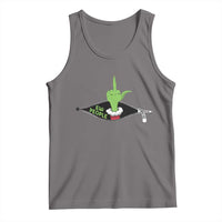 Funny Elf Hand Christmas Tank Top Ew People Anti Socaial Xmas - Wonder Print Shop