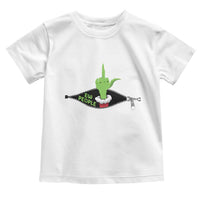 Funny Elf Hand Christmas Toddler T Shirt Ew People Anti Socaial Xmas - Wonder Print Shop