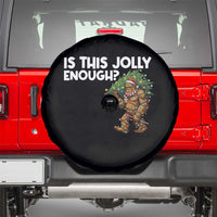 Funny Bigfoot Christmas Spare Tire Cover Is This Jolly Enough - Wonder Print Shop